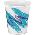 thumbnail image 2 of SOLO Jazz Waxed Paper Cold Cups, 5 oz, Jazz Design, 3000/Carton, 2 of 2