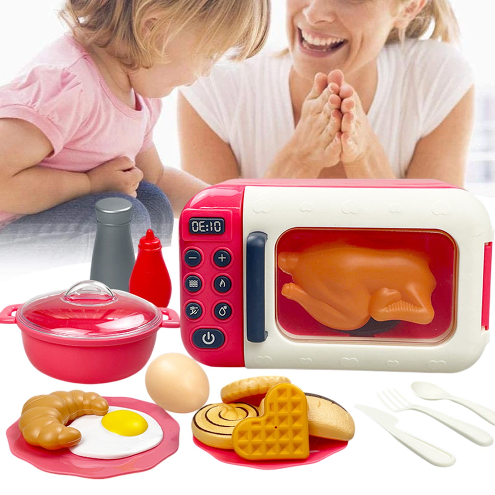 Imagination Generation Wood Eats! Pop-Up Toaster Breakfast Playset