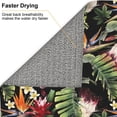 thumbnail image 6 of Naloa Watercolor Tropical Flowers Dish Drying Mat for Kitchen Counter, Heat Resistant Drainer Mats, Absorbent Draining Mat,Dish Rack Pad,16"x18", 6 of 8