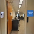 thumbnail image 5 of ADA CENTRAL SIGNS - 6" X6" Computer Room Sign - ADA Compliant Tactile Graphics Grade 2 Braille Text Acrylic Door Wall Sign - Server Data Center, IT Equipment Management, Networking software Room Sign, 5 of 7