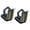 2, variant on Grills Cleaning Brush BBQ Oven Cleaner Brush Triangular Copper Wire Sponge Barbecue Grills Brushes with Wire Bristles