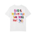 thumbnail image 3 of NAMTYQX Womens Summer Tops Light Round Neck Short Sleeve Trendy Plus Size Graphic Soft Print Baggy Short Sleeve Blouses for Women White Size M, 3 of 4