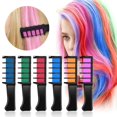 thumbnail image 2 of 1pcs Hair Color Disposable Temporary Dye Stick Mini Hair Dye Comb Hair Dyeing Chalk, 2 of 5