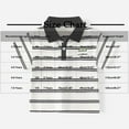 thumbnail image 3 of Cethrio Kids Boys Striped Polo Shirts, Summer Pullover Cotton Short Sleeve Polos White Size 4-5 T, 3 of 8