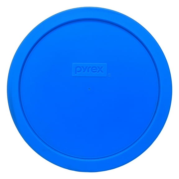 Pyrex 7402-PC 6/7-Cup Marble Blue Food Storage Lid