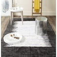 thumbnail image 2 of SAFAVIEH Montauk Tennyson Geometric Cotton Area Rug, Ivory/Black, 3' x 5', 2 of 7