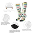 thumbnail image 6 of Balery Playing Video Games Fun Novelty Socks Men'S Women'S Crew Socks Funny Crazy Novelty Socks Quirky And Cool Socks, 6 of 9