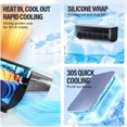 thumbnail image 3 of Langgg Wireless Charging Mini Air Conditioner Portable And Efficient Cooling Intelligent Temperature Grey, 3 of 6