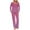 Hot Pink A, variant on Ashirexll Womens Two Piece Sets, Fuzzy Pajamas for Women, Stylish Gradient Print Casual Pants with Matching Top Pajama Set
