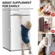 thumbnail image 4 of CHAO Cerradura de puerta de refrigerador para el hogar, 2 uds., pestillo, cerraduras de refrigerador para niños pequeños, cerraduras de seguridad para bebés y niños (blanco), 4 of 5