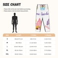 thumbnail image 4 of Lsque Watercolor Gnome Garden Print Women's Pajama Pants, Lounge Pant - Comfortable Home Wear,Elastic Waistband, Stylish Design-Large, 4 of 9