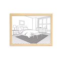 thumbnail image 1 of LED Photo Frame Atmosphere Night Light Acrylic Picture Painting Home Accessories, 1 of 10
