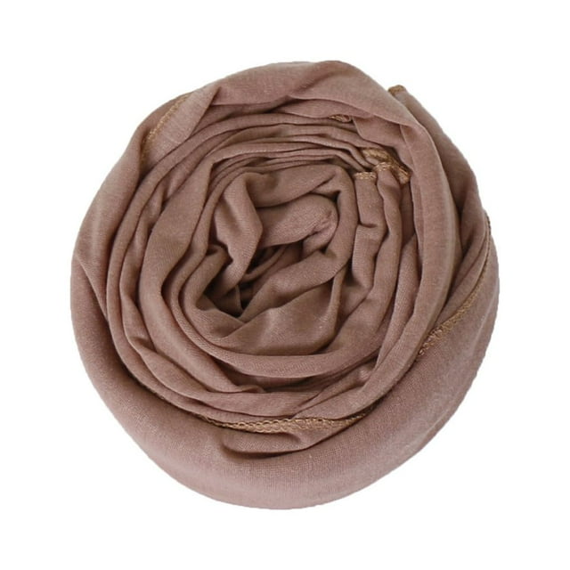 Sonducket Turbante Bufanda Color liso Suavidad Corbata Envoltura para la cabeza Ampliamente aplicable Accesorio de mujer Regalo dulce Chal Accesorios de disfraces Broncearse
