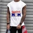 thumbnail image 2 of IROINNID Round Neckline Tank Tops For Men Sleeveless Sports Tank Tops Vest Pullover Graphic Print Tops, 2 of 5