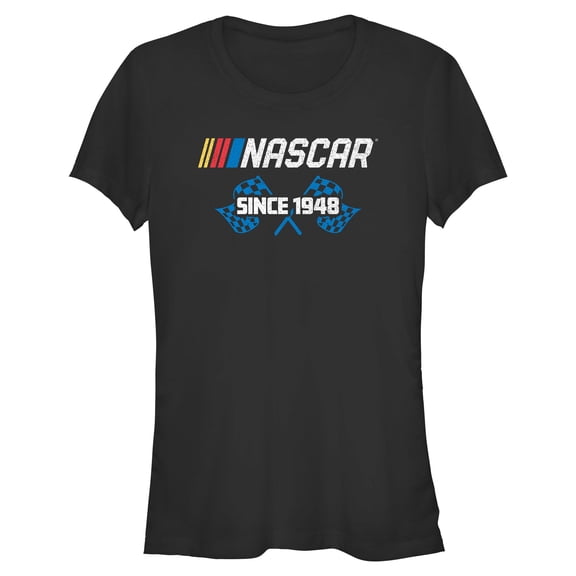 Juniors NASCAR Racing Flags Since 1948 T Shirt