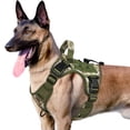thumbnail image 1 of Arnés táctico para perros WINGOIN para perros pequeños Green Camo (S), 1 of 5