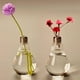 thumbnail image 4 of 2X Jarron de Vidrio Transparente En Forma de Bombilla para Planta Flor Decoracion de Jardin Casa Boda, 4 of 8