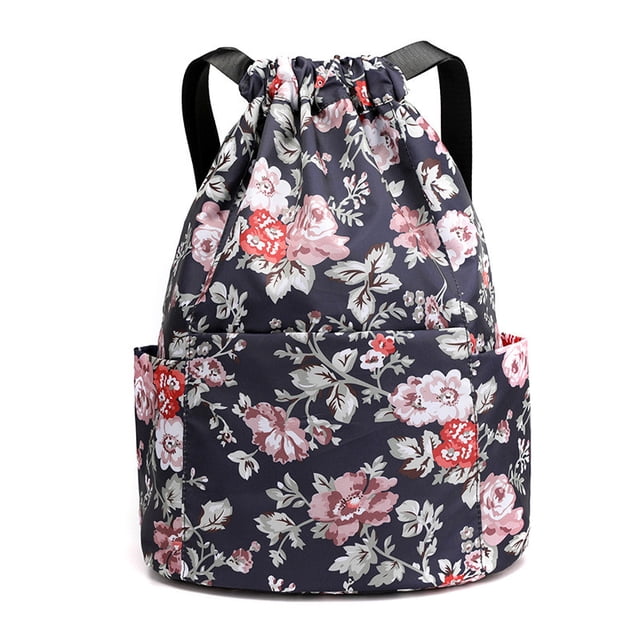 Sac à Dos de Voyage Pliable à Grande Capacité, Conception Imperméable avec Séparation Sec et Humide, Sac de Sport en Nylon Durable pour le Gym, la Randonnée, l'École et les Voyages, Capacité de 35 L, Capacité de Charge de 45 Lb