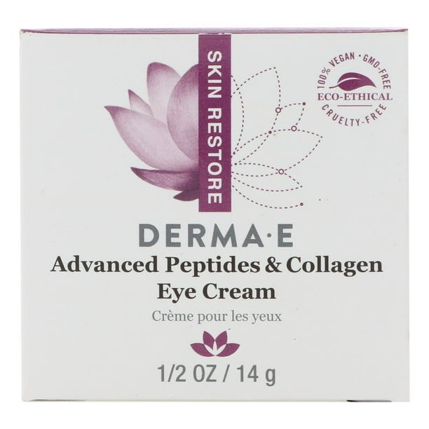 Derma E Derma E Advanced Peptides & Collagen Eye Cream , 1/2 oz (14 g