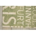 thumbnail image 4 of Waverly Sun N' Shade Indoor/Outdoor Modern Design Wasabi 7'9" x 10'10" Area Rug, (8' x 11'), 4 of 6