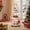 White, variant on Pinmoco Christmas Tree Rolling Storage Cart, 3-Tier Metal Snack & Dessert Stand, End Table for Party Festival, Green