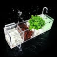 thumbnail image 4 of EastVita Hang on Aquarium Filter, Transparent Acrylic Aquarium Filter Boxes, Multi-Layer Aquarium Filter, External Hanging Water Purifier for Fish Tank Aquarium, 4 of 6