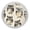 Multicolor 1, variant on PhooArto Vintage Yellow Floral Sunflower 4 PCS Crystal Glass Cabinet Knobs, Drawer Kitchen Cabinets Dresser Cupboard Wardrobe Pulls Handle - Glowing in the Dark