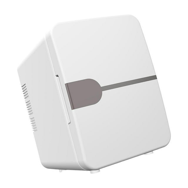 tamizeot Mini-Frigo Léger Réfrigérateur Compact pour Nourriture Bureau Appartement Blanc