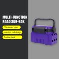 thumbnail image 3 of Estuche de señuelo portátil de doble capa Caja de cebo Luya de gran capacidad para pesca al aire libre FLhrweasw Nuevo, 3 of 9