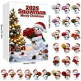 thumbnail image 4 of Snowman Advent Calendar 2025, 24 Days Ornament Advent Calendar for Christmas, Cute Snowman with Flower Advents Calendar for Snowman Lovers Holiday Gift & Home Décor, Christmas Advent Calendars, 4 of 9