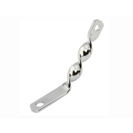 Twist Light Bracket - Twisted Light Bracket Chrome. Bike light part, bicycle lightpart, lowrider , beach cruiser, chopper, limo, stretch bike