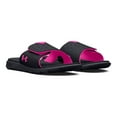 thumbnail image 3 of Under Armour Women's Ignite Pro 7 Women's Slide Sandals Color: Black Rebel Pink Size: 9, 3 of 4