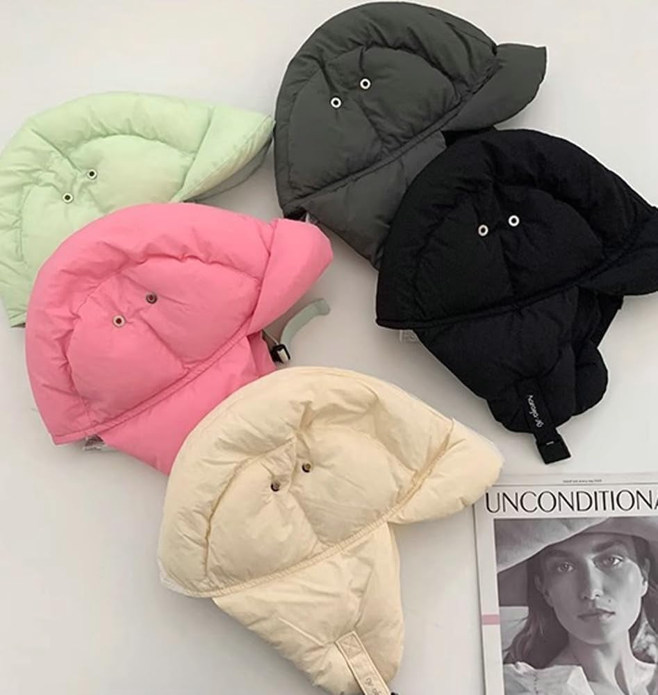 CoCoMangos Winter Balaclava Hood Ski Caps Outdoor Thickened Cold and Warm Beanie Hats Cycling Windproof Lei Feng Hat