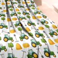 thumbnail image 3 of Cartoon Tractors Hay Bales White Pattern Blanket,Comfortable Soft Lamb Wool Throw Blanket,All Season,Warm Lightweight Blankets for Sofa Bed Couch Living Room Chair,40"x50", 3 of 4