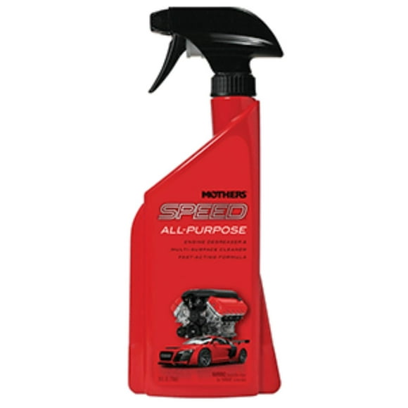 10" Red and Black Multi-Purpose Surface Cleaner - 24oz.