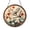 Acrylic 3.5 Inch, variant on Flying Crane Bird Stained Glass Suncatcher Window Hanging, Nature Inspired Crane Circle Glass Art Panel with Blossom Branch and Sun Theme, Decorative Round Window Ornament for Home Display