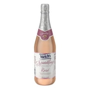 Welch's Non-Alcoholic Sparkling Ros Grape Juice Cocktail, 25.4 fl oz Bottle