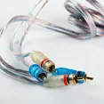 thumbnail image 2 of KLYNE- 6Ft Gold Plated 6' Rca Blue No Noise Video 2 Male To Male Stereo Cable Adapter, 2 of 3