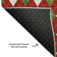 thumbnail image 5 of Addison Rugs Mayfield Premium Machine Washable Transitional Holiday Red Rectangle Rug, 10' x 14', 5 of 7