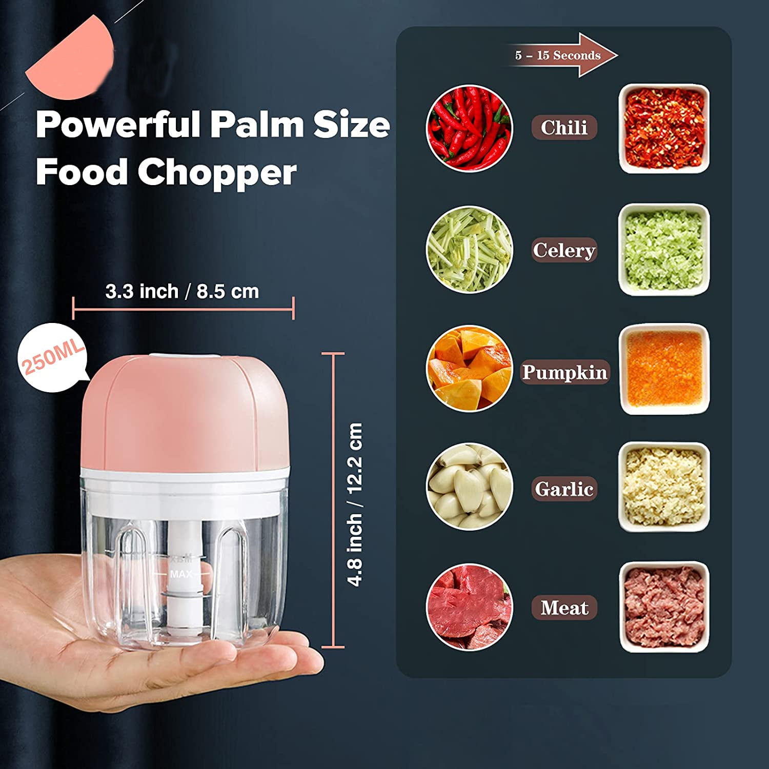 Hb6052 Blender Pink Baby Food Supplement Hand-Held Cooking Stick Household  Meat Grinder - China Grinder and Blender price