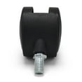 thumbnail image 3 of Office Chair Casters Wheels, Set of 4 Swivel Caster Black 1.5 Inch  Casters Wheels for  Furniture Office Chair, Black, 3 of 7