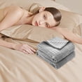 thumbnail image 4 of Xihbxyly Manta de Toalla Hueca, Suave Algodón, Versátil y Fresca para El Verano, Acogedora Manta para La Siesta, Elegante Decoración para El Hogar, Lavable a Máquina, Tamaño 200 X 180 Cm, 4 of 7