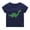 Dark Blue, variant on LNMQLPDBS Toddler Boy Clothes Dinosaur Letters Graphic Printed Embroided T Shirt Short Sleeve Crewneck Casual Tops 12-18 Month Girl Clothes Cute Summer T Shirts for Kids Baby Unisex