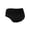 Black B, variant on Umfun Women's Mid Rise Leak-Proof Period Bikini Panties - Breathable Underwear for Comfort & Heavy Flow Days