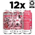 thumbnail image 2 of Rockstar Boom! Whipped Strawberry Energy Drink, 16 fl oz, 12 Pack Cans, 2 of 6