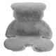 thumbnail image 1 of Bonita alfombra de dormitorio suave con forma de oso, peluda, para habitación de niños, adolescentes y niñas, para sala de estar, color gris, 45 x 60, 1 of 12