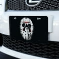 thumbnail image 2 of Friday the 13th Jason Mask Novelty Metal Vanity Tag License Plate, 2 of 3