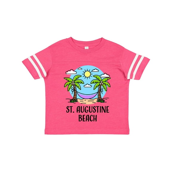 Inktastic Summer Vacation in St Augustine Beach Boys or Girls Toddler T-Shirt