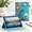 Blue Flower, variant on Astral Cat Universal 9.5-10.5 Inch Tablet Folio Case with Stand