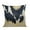 Multi-color, variant on Plutus Brands Plutus Velvet Glamour Black, Gold, Cream Handmade Luxury Pillow, 12L x 20W